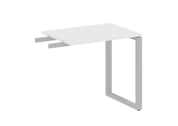 Стол-приставной элемент METALL SYSTEM на О-образном м/к БО.ПР-2 800*600*750